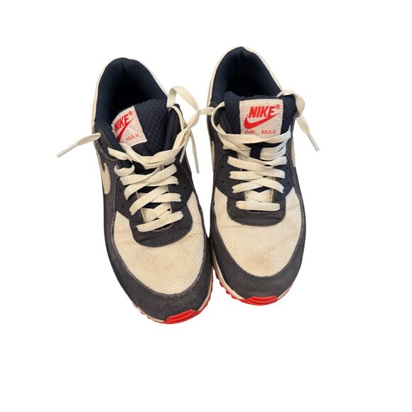 Nike men's air max red, white, and blue sneakers size 9 - Picture 2 of 4